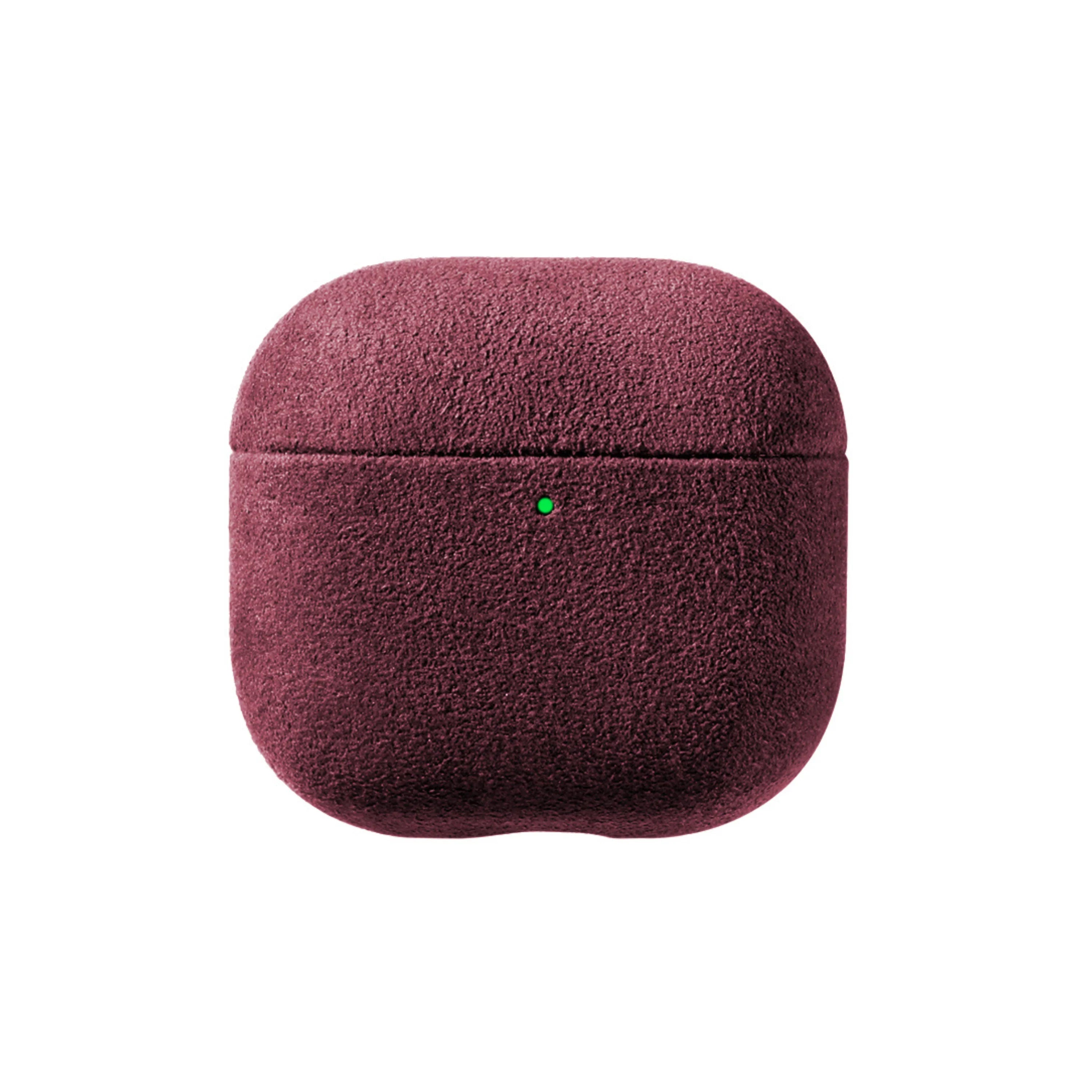 AirPods (4th generation) Alcantara Case - Wine Red