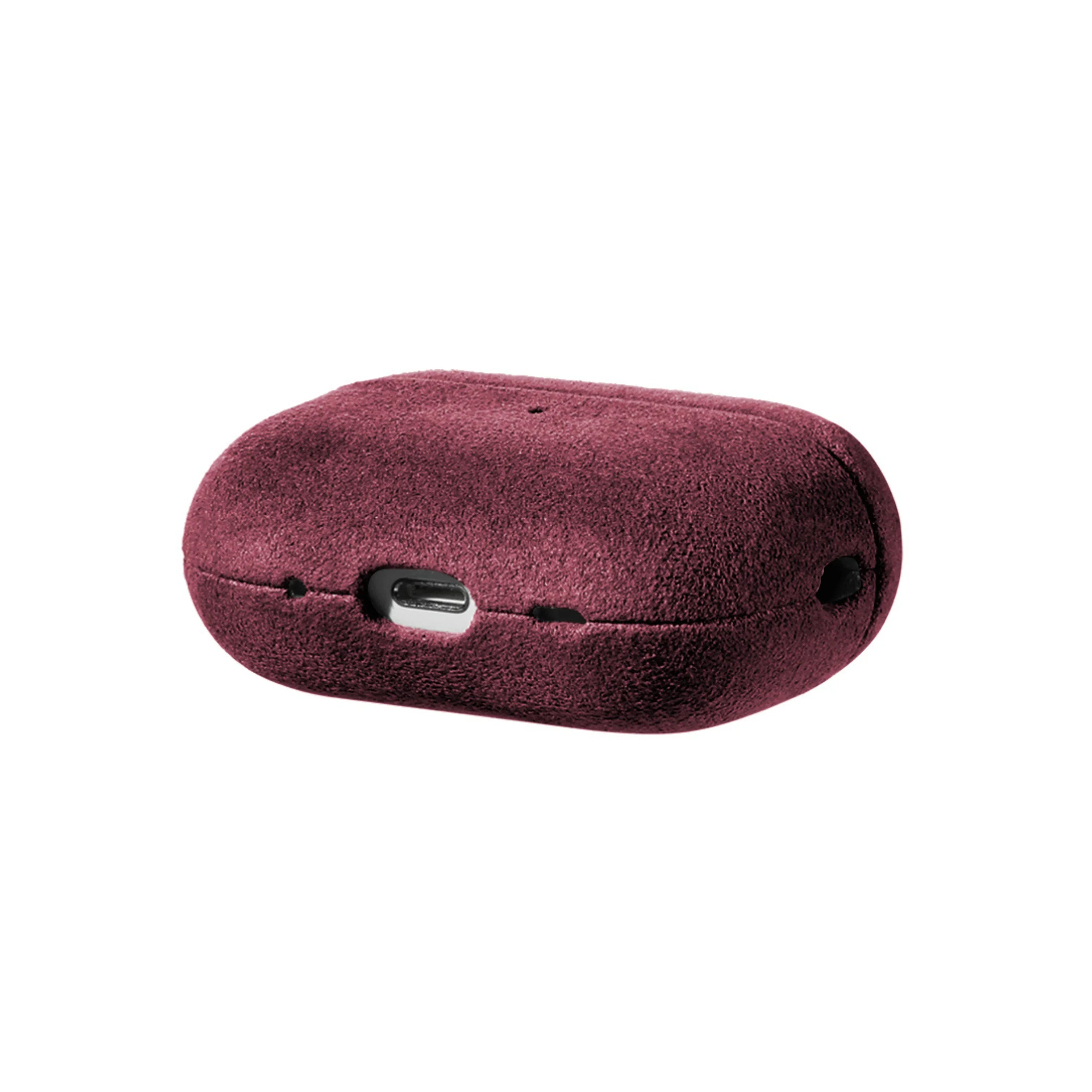 AirPods Pro (2nd Generation) Alcantara Case - Wine Red