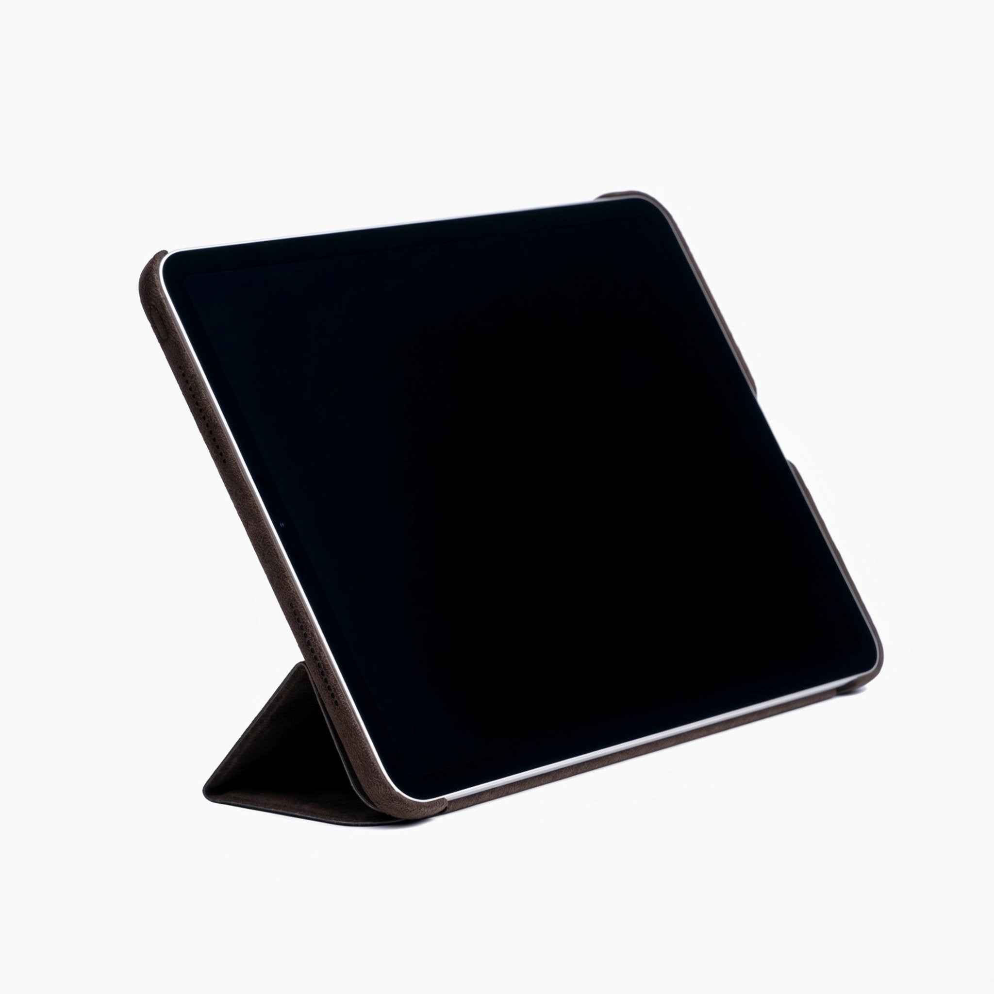 Alcantara iPad Cover - For iPad Pro (13 inch) - Chocolate Brown - Alcanside