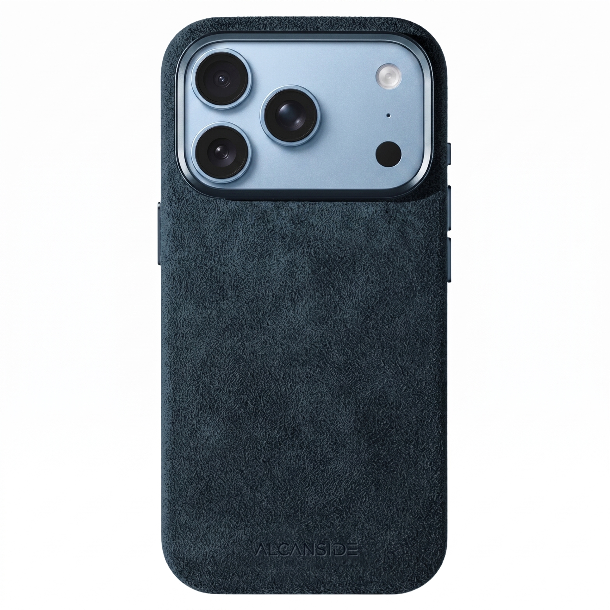 iPhone 18 Pro Max - Alcantara Case - Navy Blue