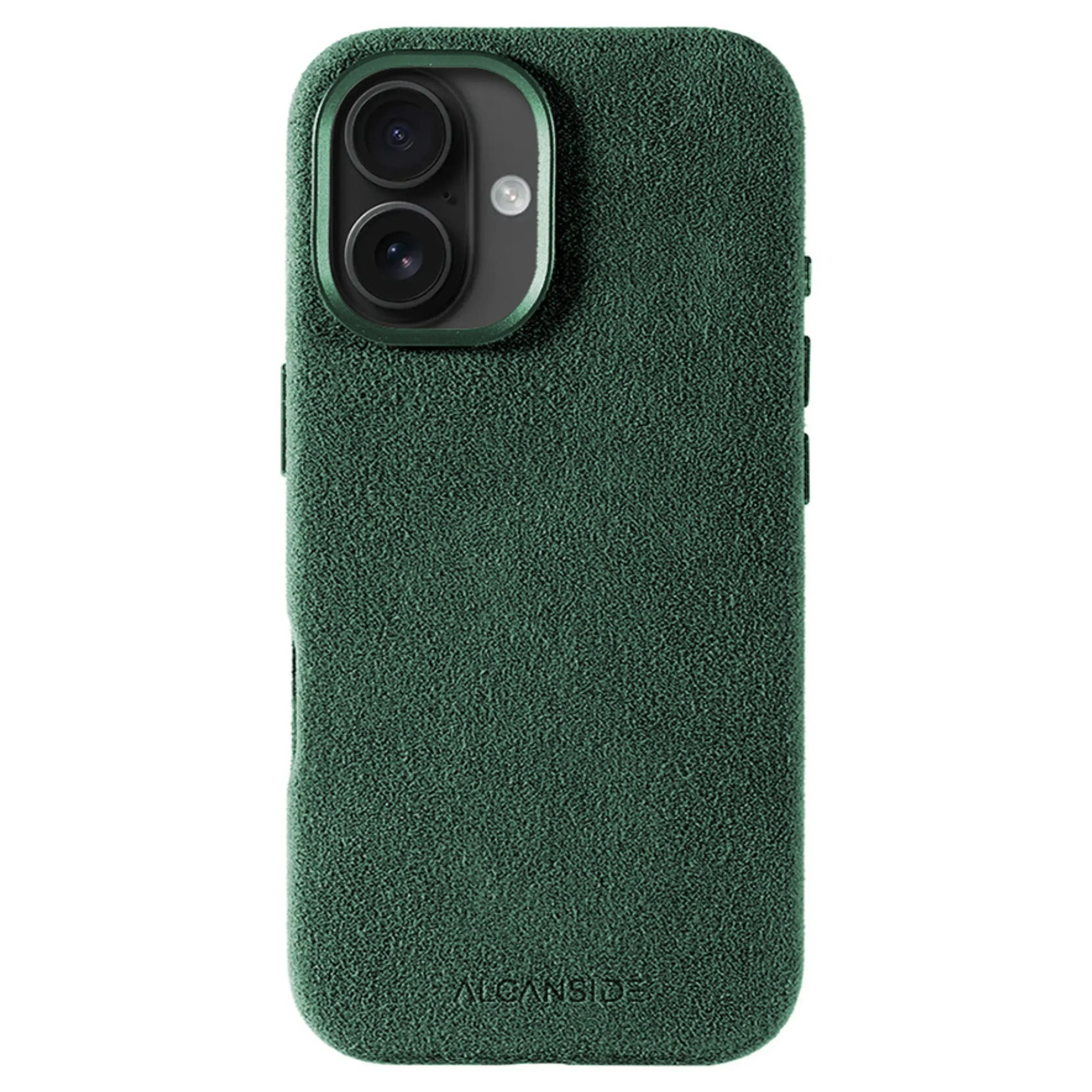 iPhone 16 - Alcantara Case- Midnight Green