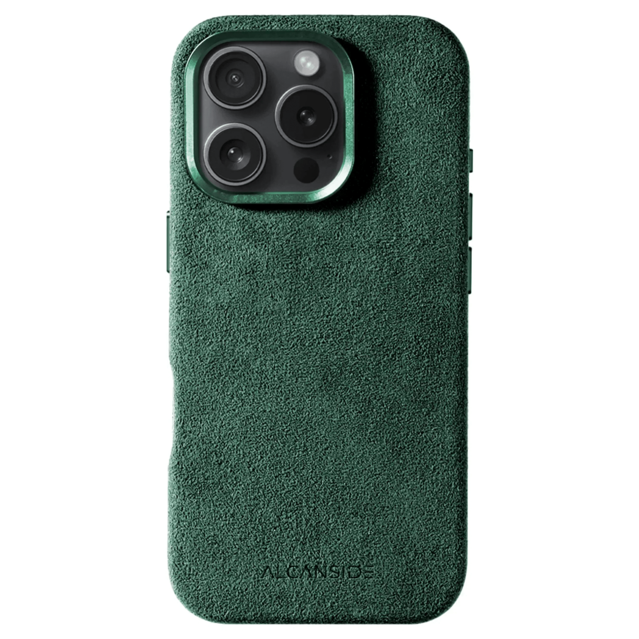 iPhone Alcantara Case - Midnight Green - Alcanside