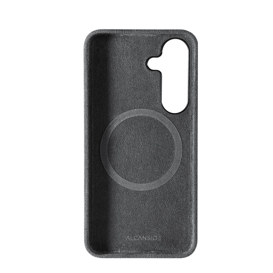 Samsung Galaxy S25 Plus - Alcantara Case - Space Grey - Alcanside