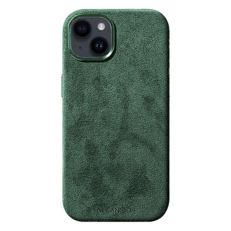 iPhone 13 - Alcantara Case - Midnight Green - Alcanside