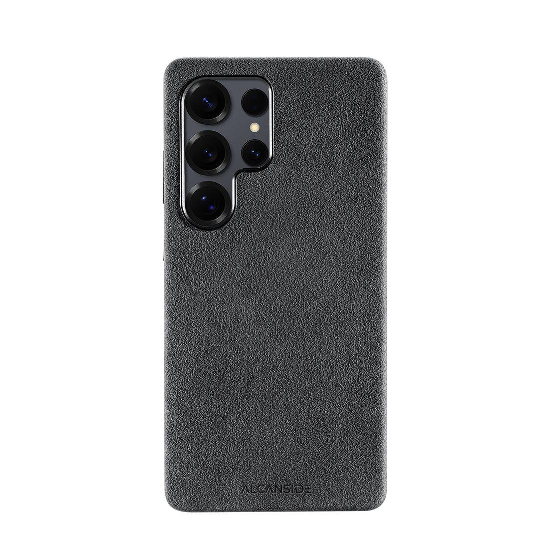 Samsung Galaxy S25 Ultra - Alcantara Case - Space Grey