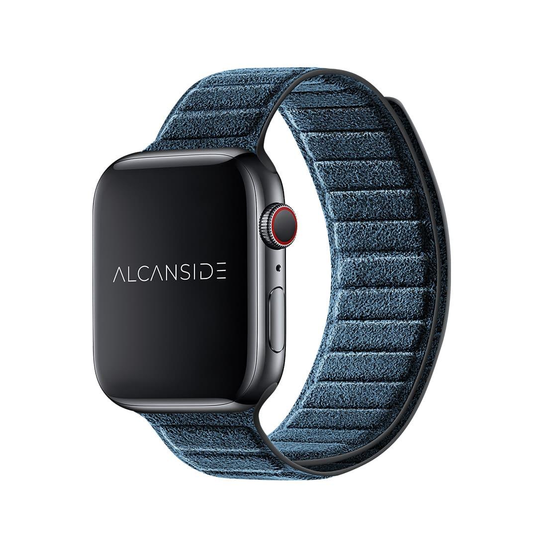 Alcantara Apple Watch Band - Ocean Blue - 38/40/41/42mm