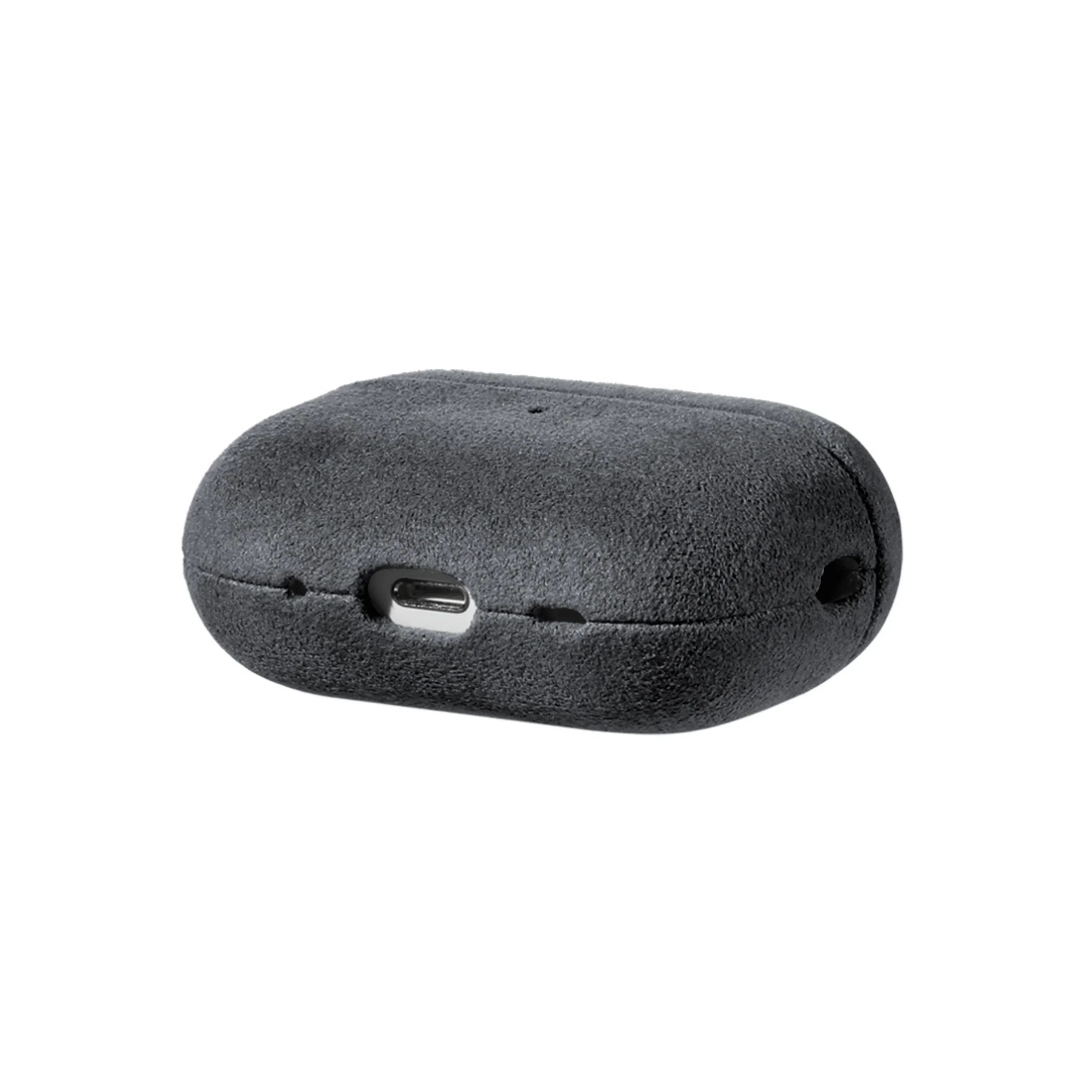 AirPods Pro (2nd Generation) Alcantara Case - LEVEL UP MTA - Space Grey