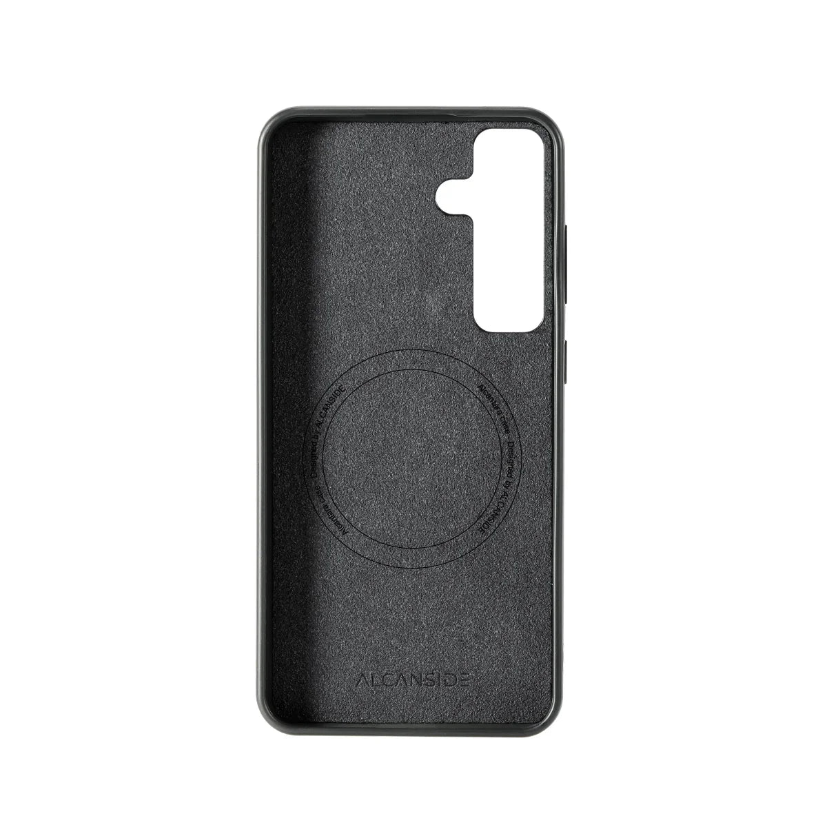 Samsung Galaxy S24 - Alcantara Back Cover - Space Grey