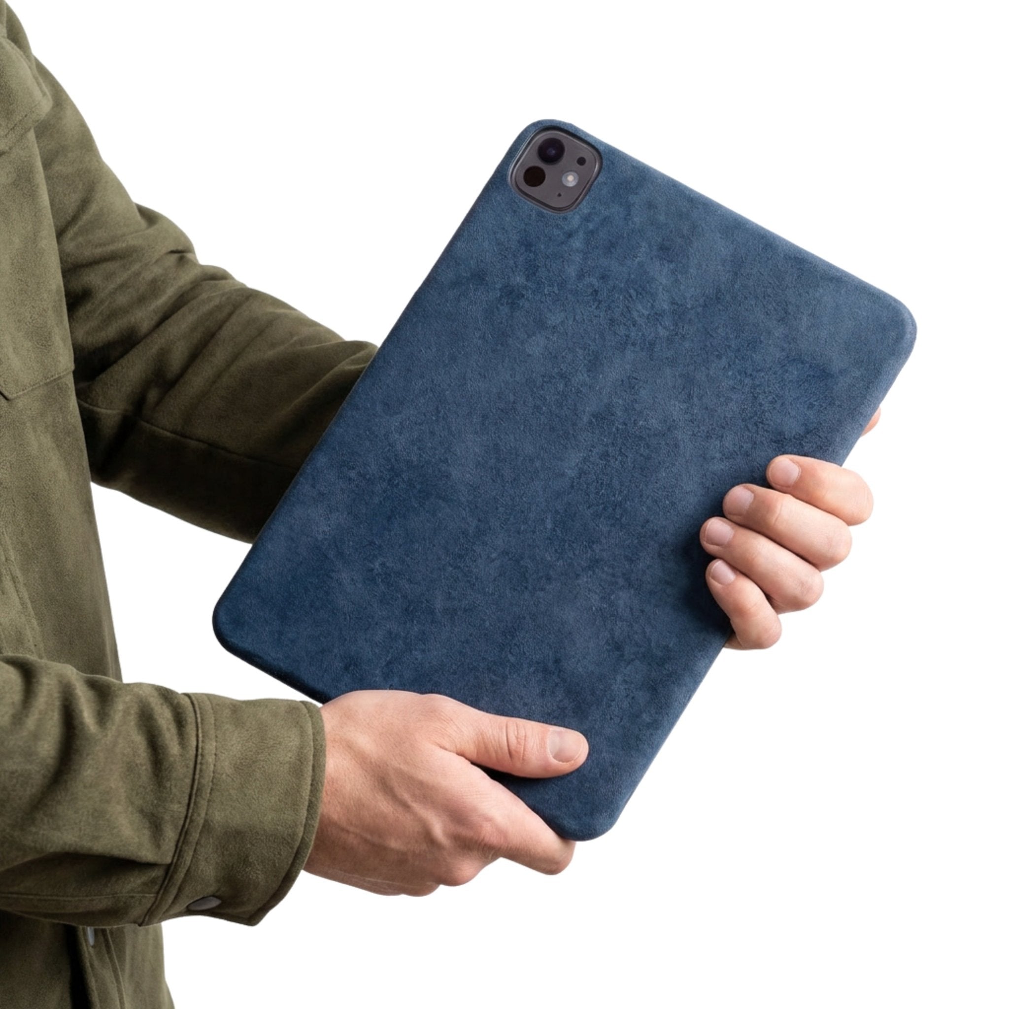 Alcantara iPad Cover - For iPad Pro (13 inch) - Ocean Blue - Alcanside