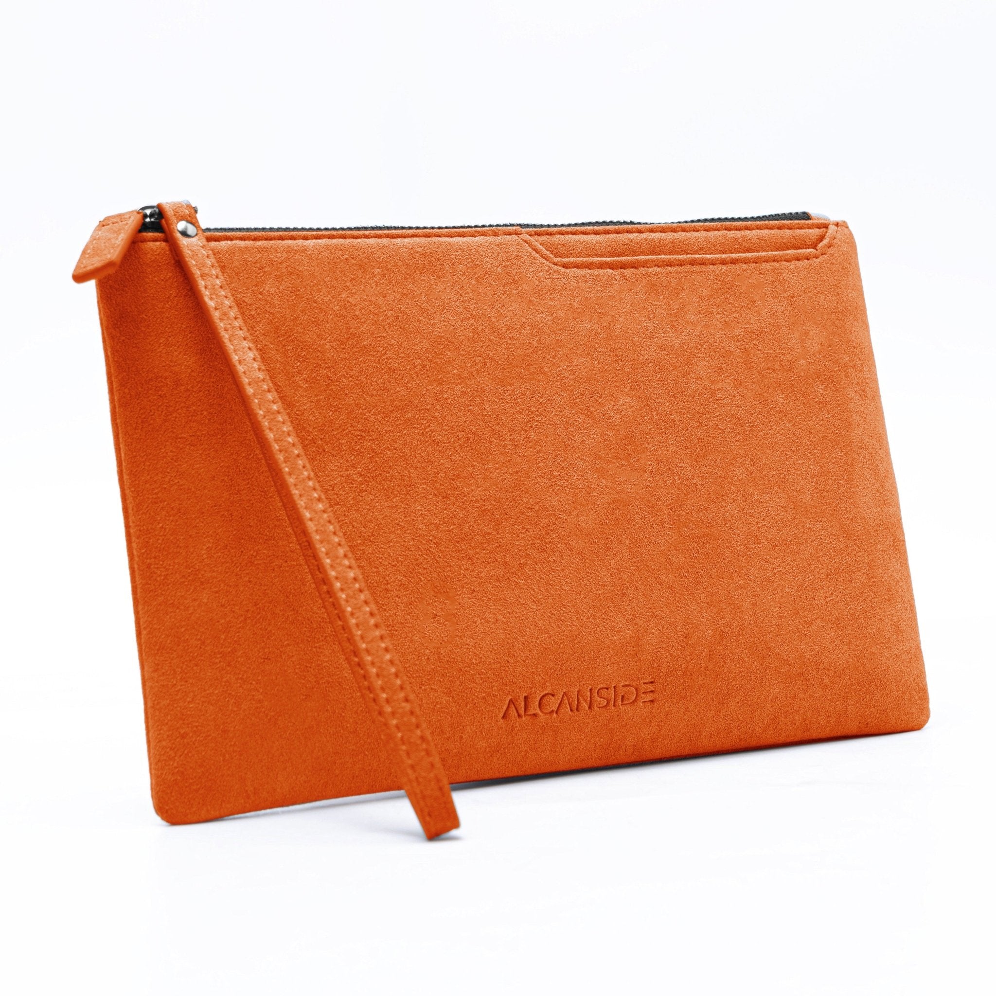Alcantara Pouch - Orange - Alcanside