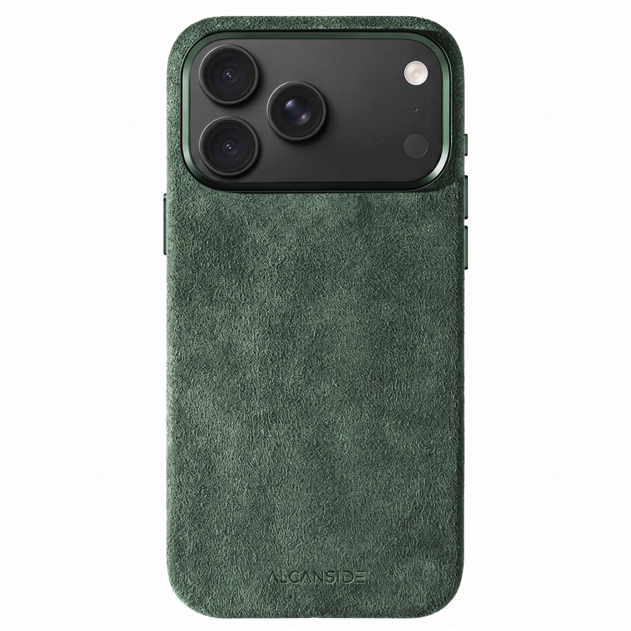 iPhone 18 Pro Alcantara Case Midnight Green