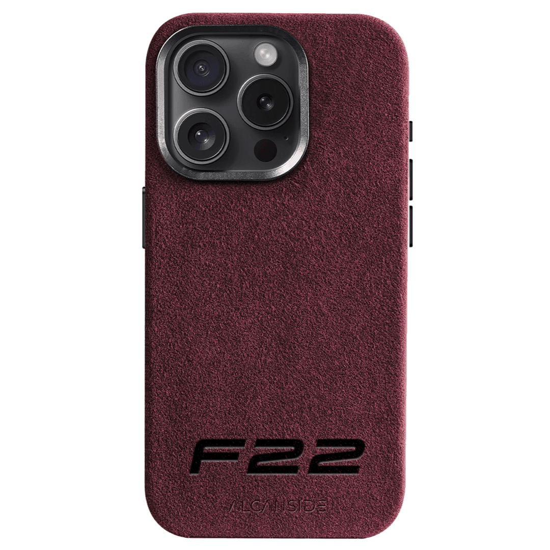 Donkervoort F22 - iPhone Alcantara Case - Red - Alcanside