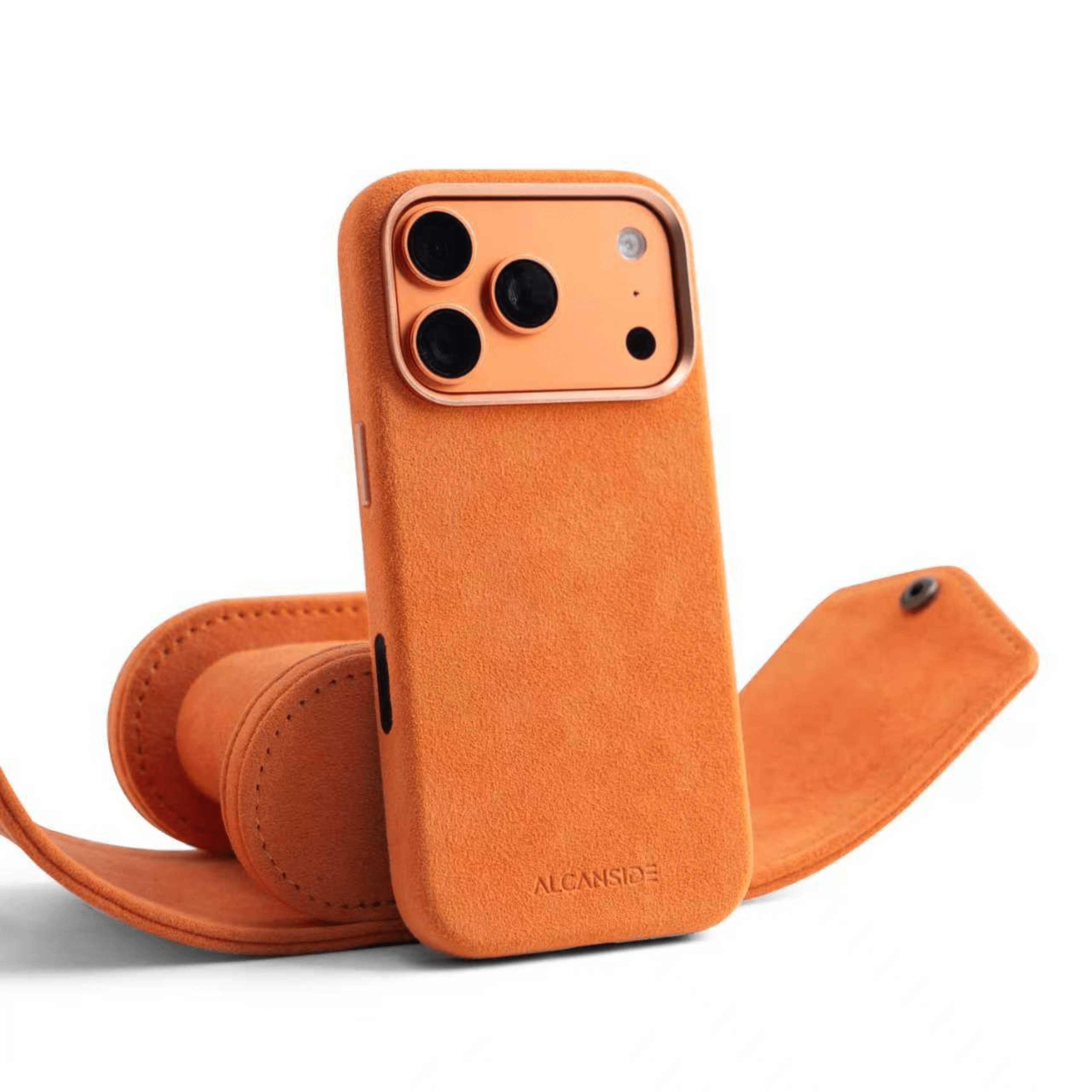 iPhone 17 Pro Max - Alcantara Case - Orange
