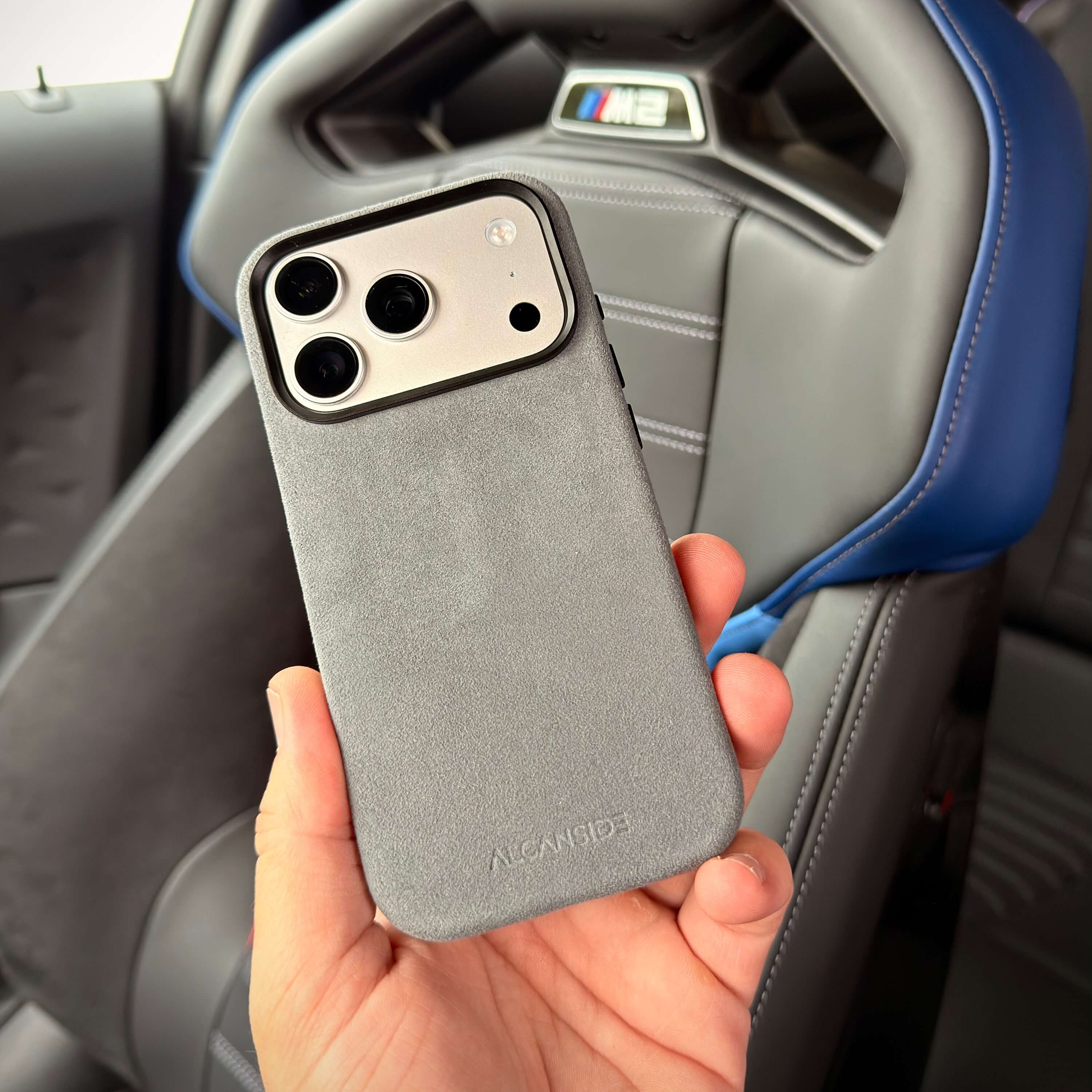 iPhone 17 Pro Max - Alcantara Case - Nardo Gray