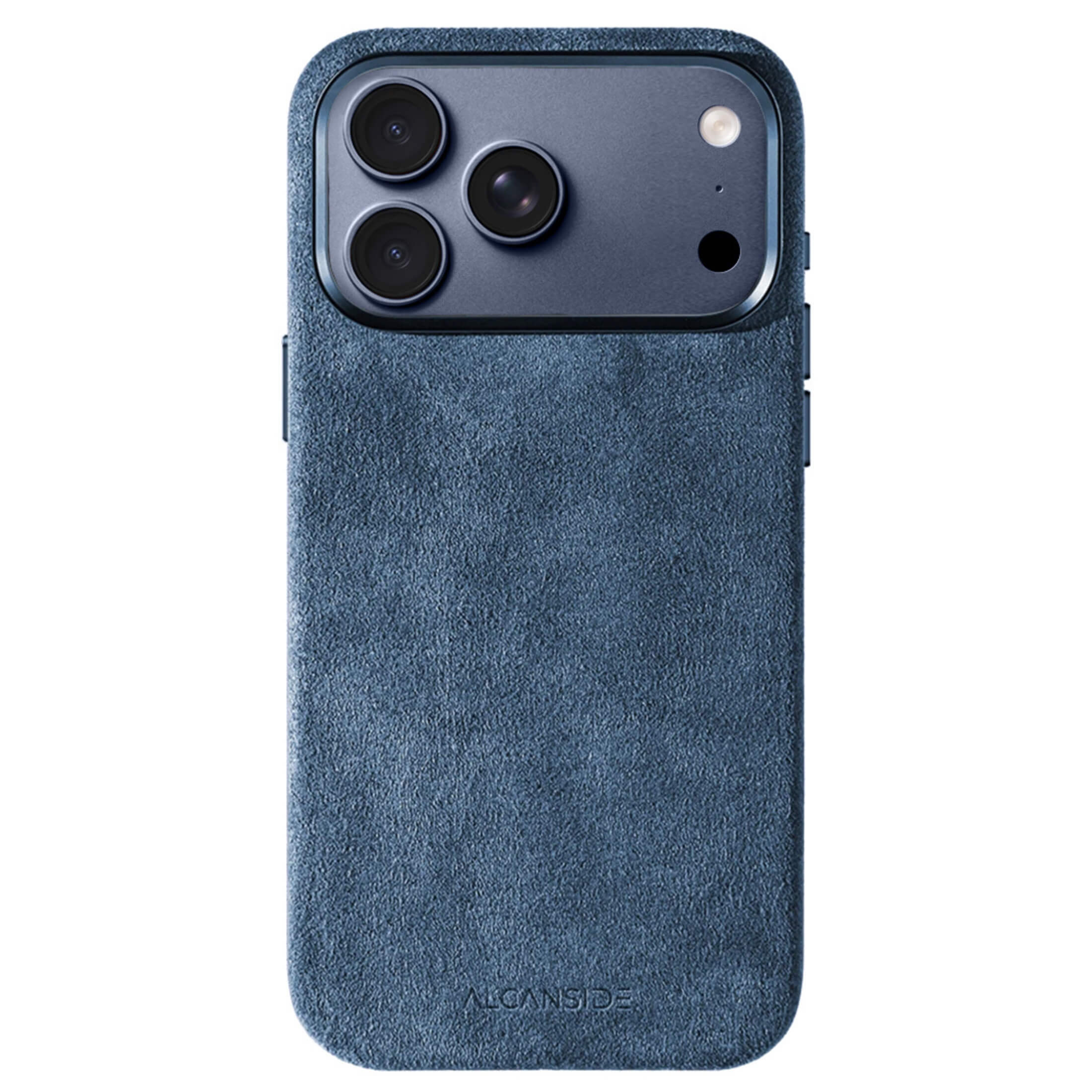 iPhone Alcantara Case - Ocean Blue