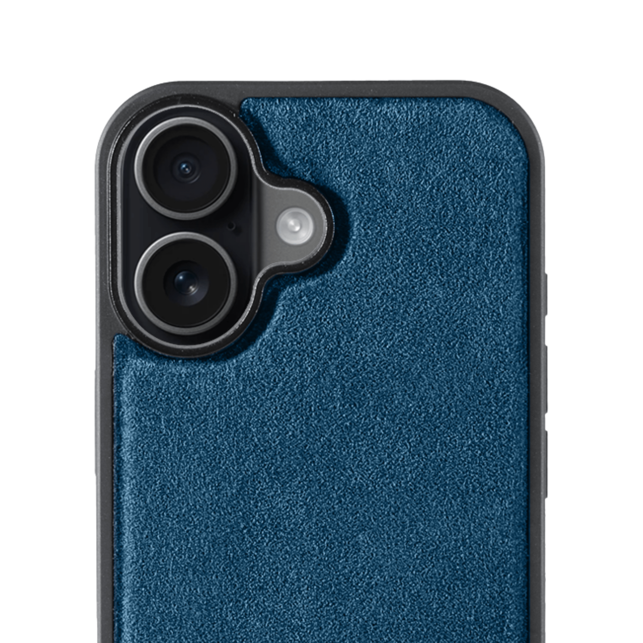 iPhone 17 - Alcantara Back Cover - Ocean Blue - Alcanside