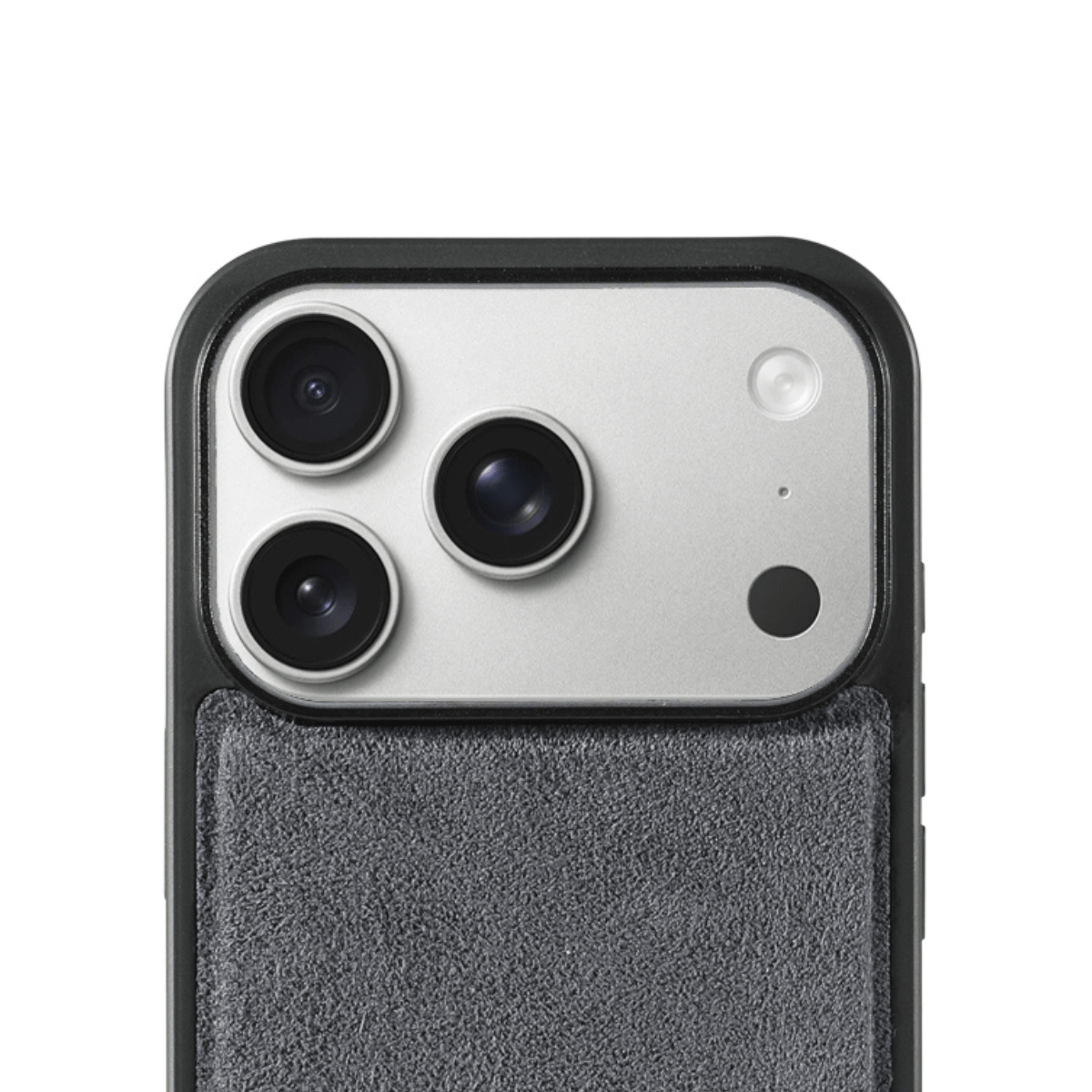 iPhone 17 Pro - Alcantara Back Cover - Nardo Gray - Alcanside