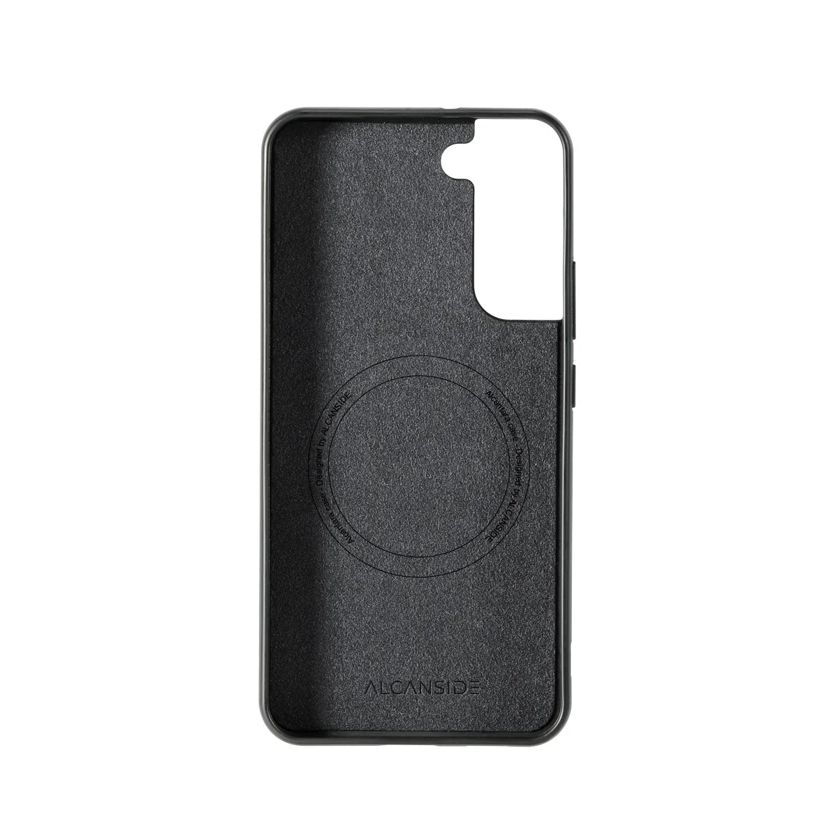 Samsung Galaxy S22 Plus - Alcantara Back Cover - Space Grey - Alcanside