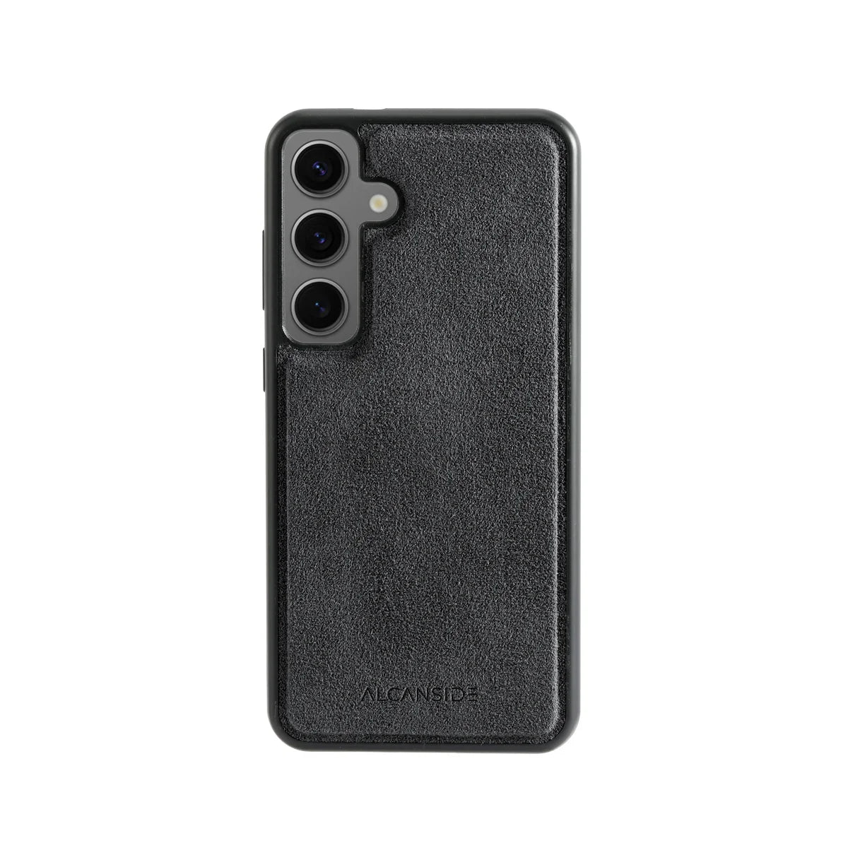 Samsung Galaxy S24 - Alcantara Back Cover - Space Grey - Alcanside