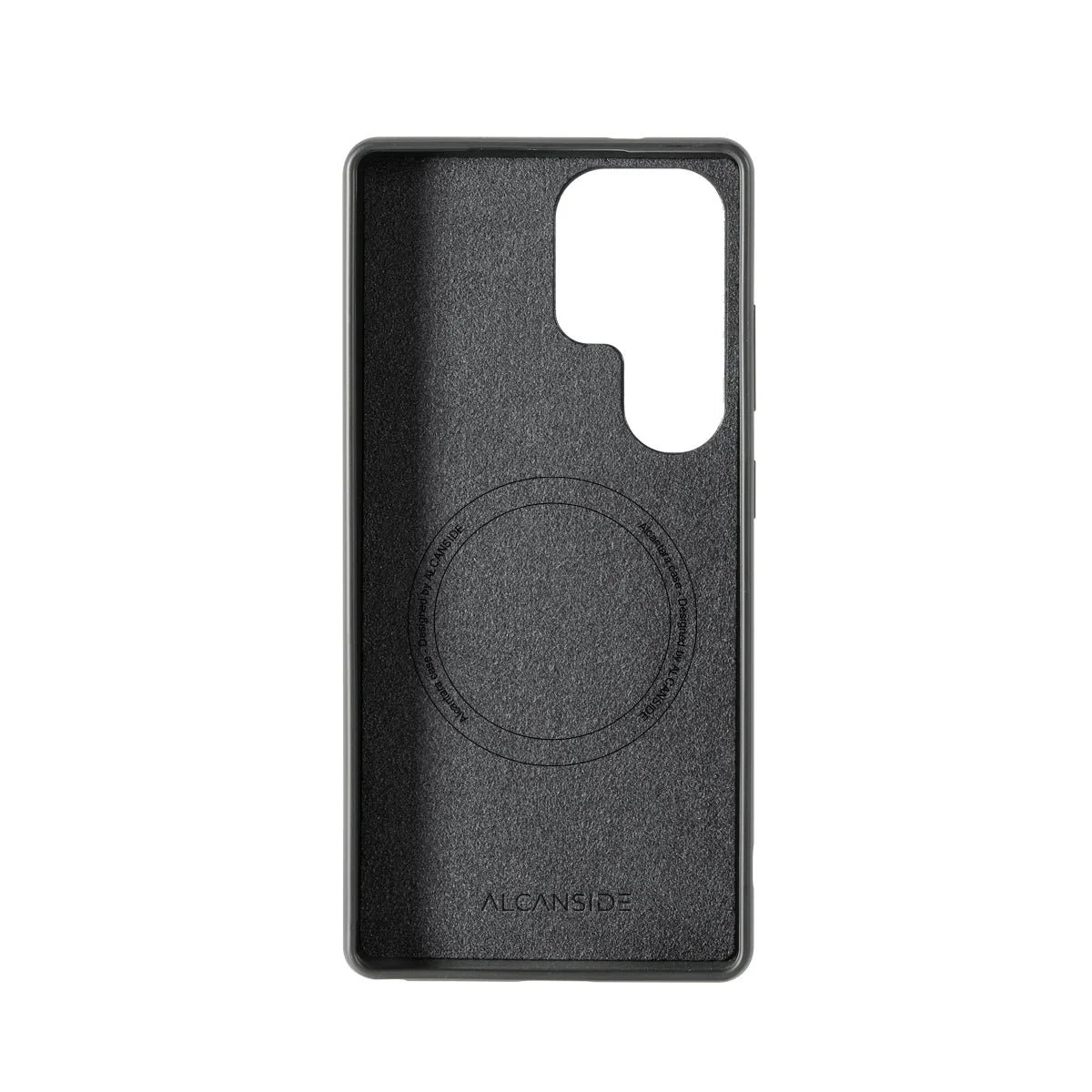 Samsung Galaxy S25 Ultra - Alcantara Back Cover - Space Grey - Alcanside